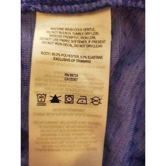 Columbia Womens Purple Waffle Texture Pullover Kangaroo Pocket Medium - Picture 8 of 9